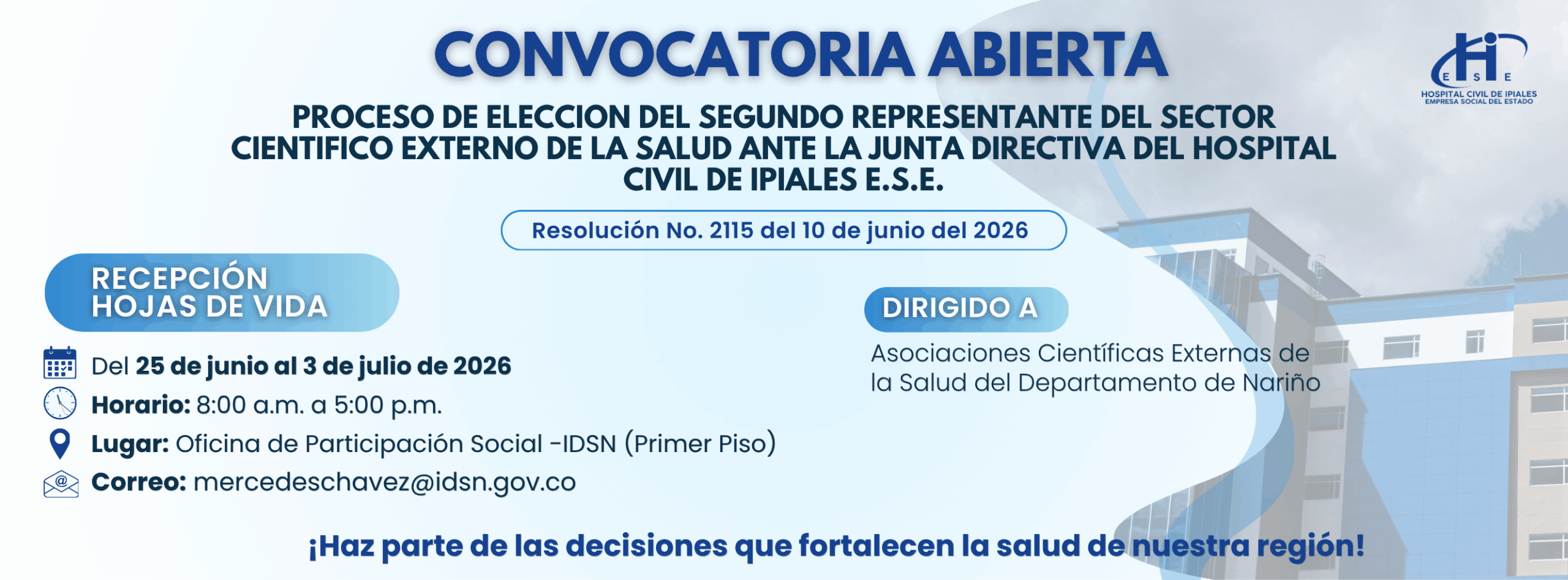 Elecciones de Comisión de Personal